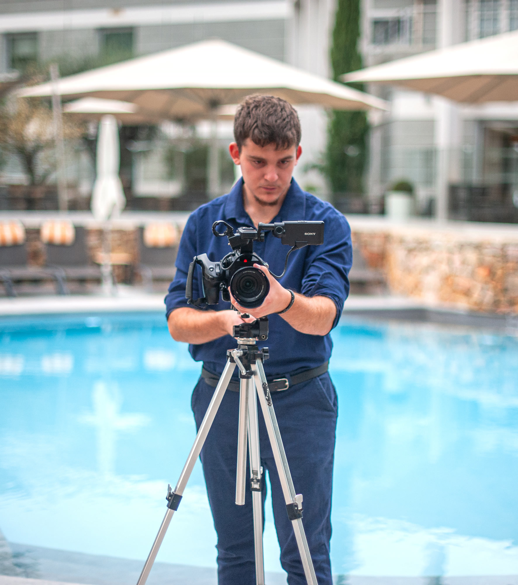 Louis CAPUS en tournage